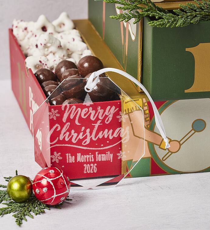 12 Days of Christmas Tower with Personalized Ornament